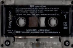 Michael Jackson – HIStory - Past, Present And Future - Book I