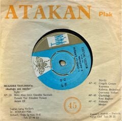 Muazzes Tatlıses – Fidayda / Misket 45'lik