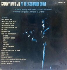 Sammy Davis Jr. – At The Cocoanut Grove LP