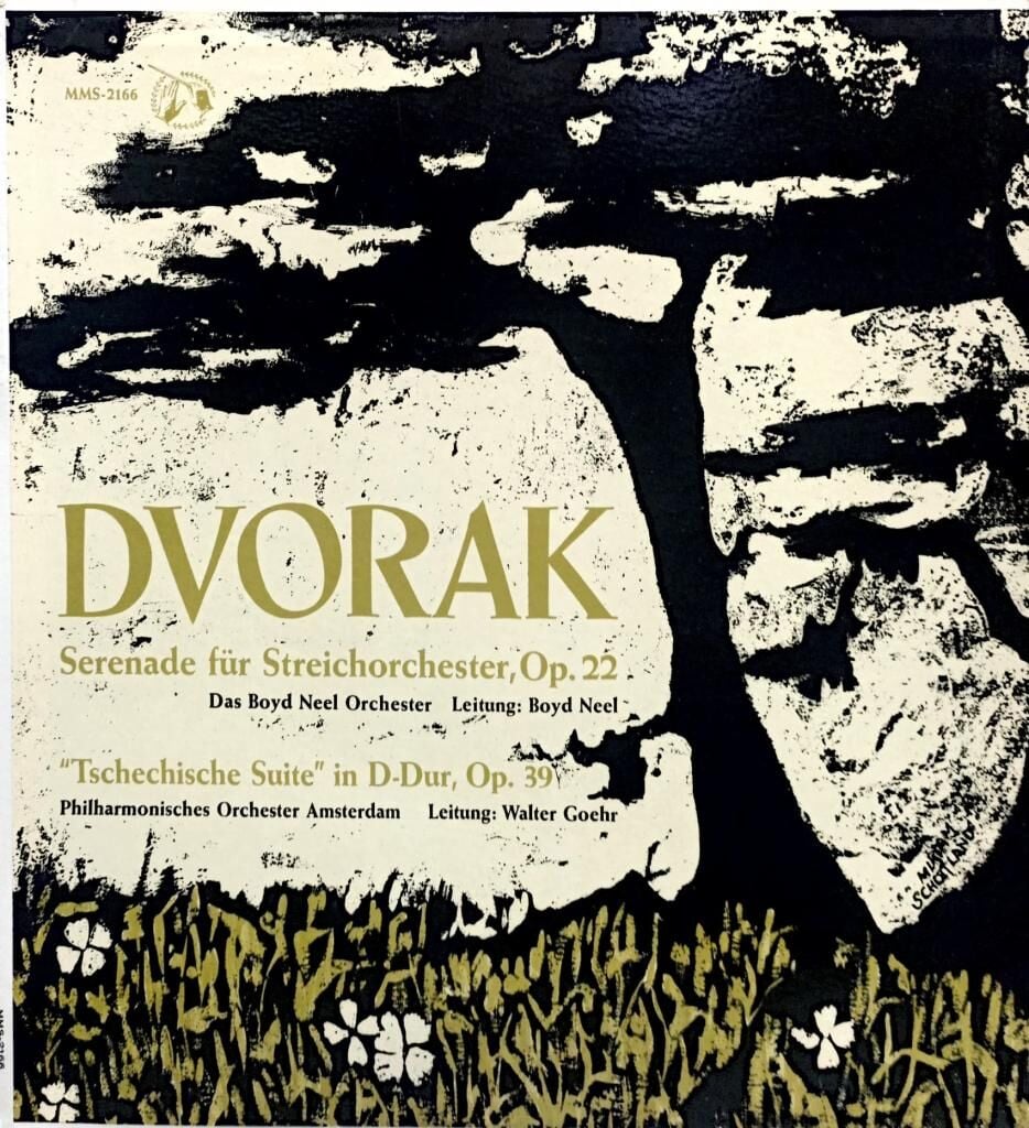 Dvořák, Das Boy Neel Orchester, Boyd Neel, Philharmonisches Orchester Amsterdam, Walter Goehr – Serenade für Streichorchester op.22 / ''Tschechische Suite'' op.39