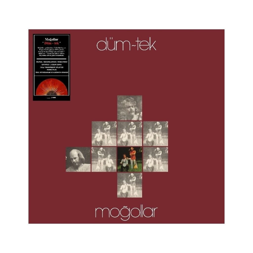 Moğollar- Düm Tek (Splatter Renkli Plak) - Plak