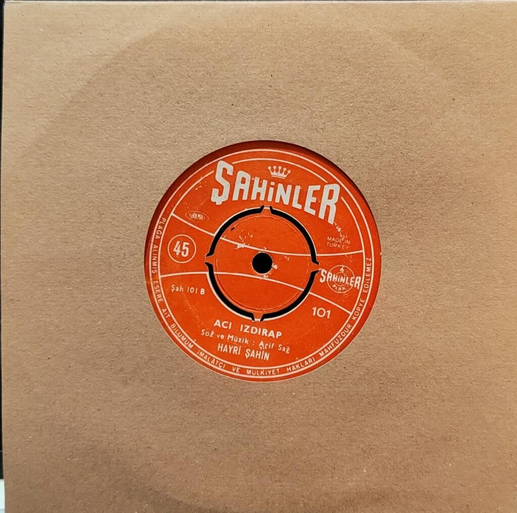 Hayri Şahin – Yaptığını Beğendin Mi? / Acı Izdırap 45'lik