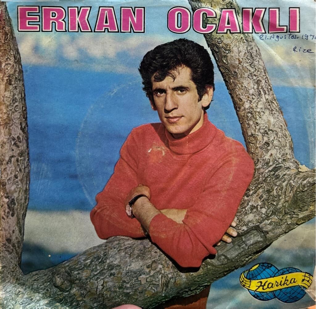 Erkan Ocaklı ‎– Karnı Büyük Koca Dünya/Esbiye Deresi Dönem Baskı 45lik