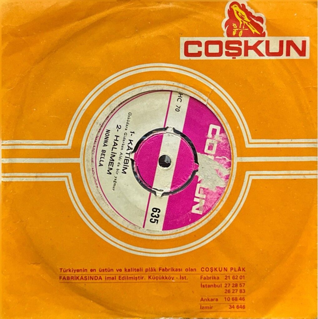 Nonna Bella – Hingala 45'lik