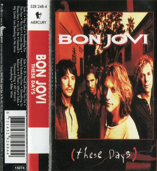 DİKKAT KASET !!! Bon Jovi – These Days Kaset