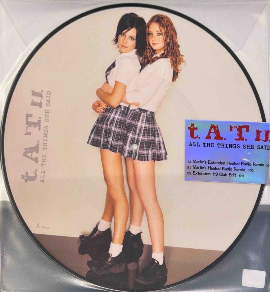 t.A.T.u – All The Things She Said (Maxi Single Picture Disc)
