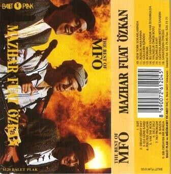 DİKKAT KASET Mazhar Fuat Özkan* ‎– The Best Of MFO Kaset