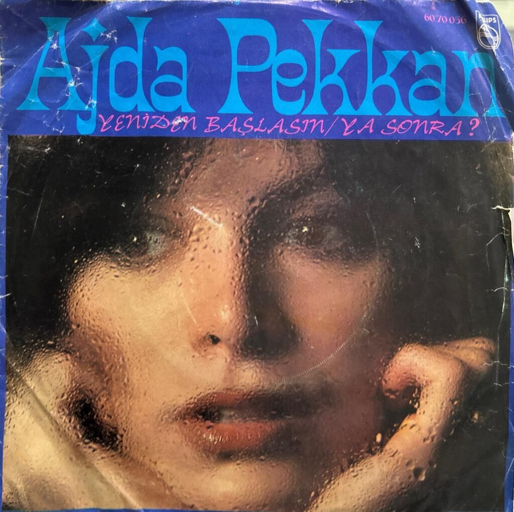 Ajda Pekkan – Ya Sonra / Yeniden Başlasın 1978 Baskı 45lik