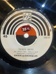 Ersen ve Dadaşlar ‎– Bir Ayrılık Bir Yoksulluk Bir Ölum / Yedin Beni 1974 BASKI 45LİK