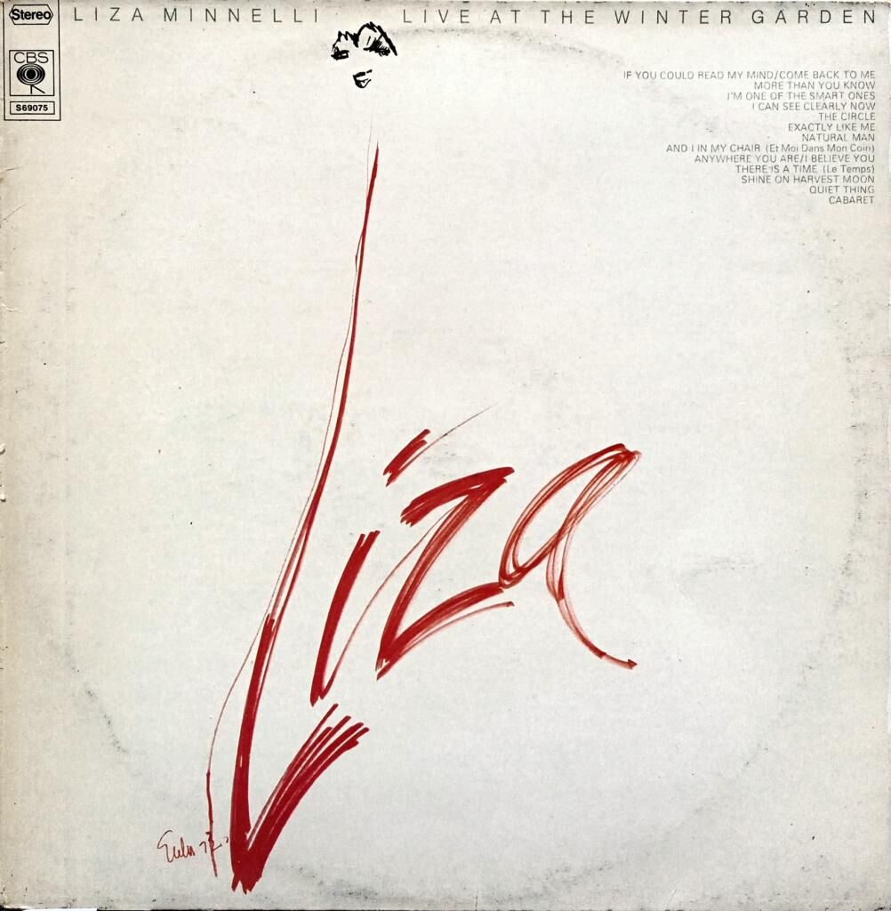 Liza Minnelli – Live At The Winter Garden LP
