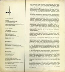 Richard Strauss / Claude Debussy / Maurice Ravel, Das NDR-Sinfonieorchester· Moshe Atzmon, Der Chor Des NDR · Helmut Franz – Don Juan / Trois Chansons / Alborada Del Gracioso / Ma Mère L'oye