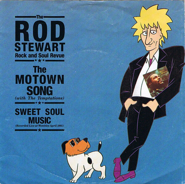 Rod Stewart & The Temptations – The Motown Song