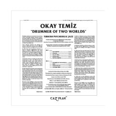 Okay Temiz - Drummer of Two Worlds (Reissue - Avrupa Edisyonu) Plak