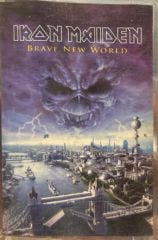 KASET Iron Maiden ‎– Brave New World 2000 AVRUPA BASKI KASET