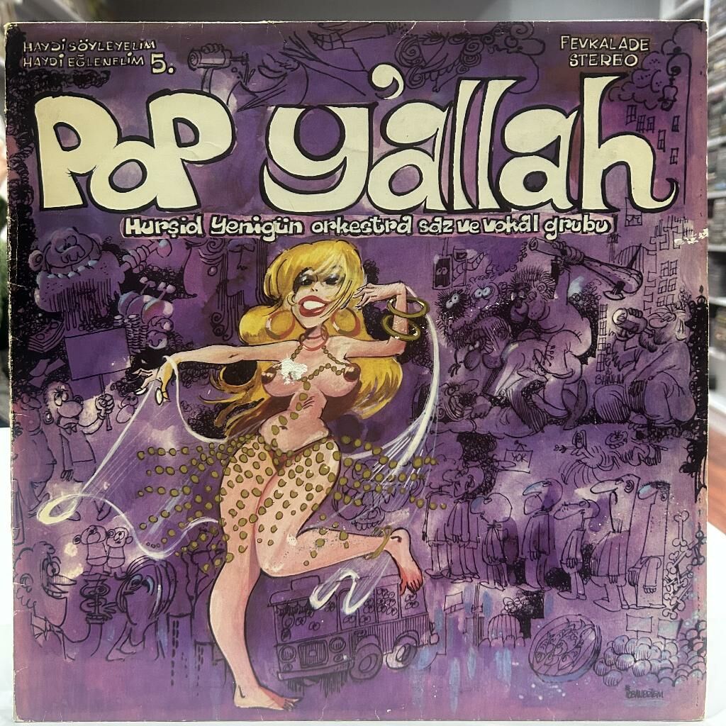 POP YALLAH TÜRKÇE LP PLAK