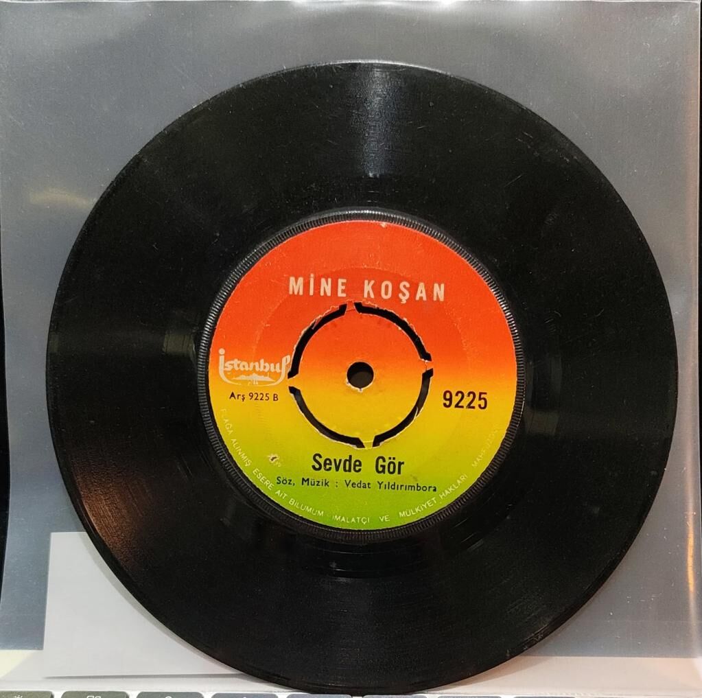 Mine Koşan – Dert Bende / Sevde Gör 45'lik