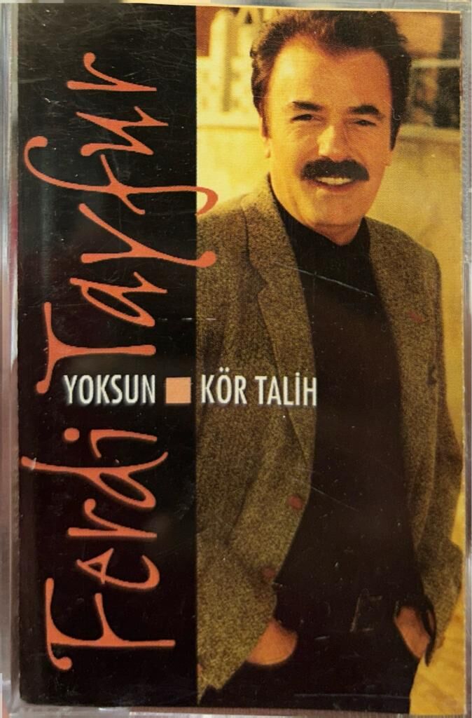 KASET Ferdi Tayfur ‎– Yoksun / Kör Talih 1999 Baskı KASET