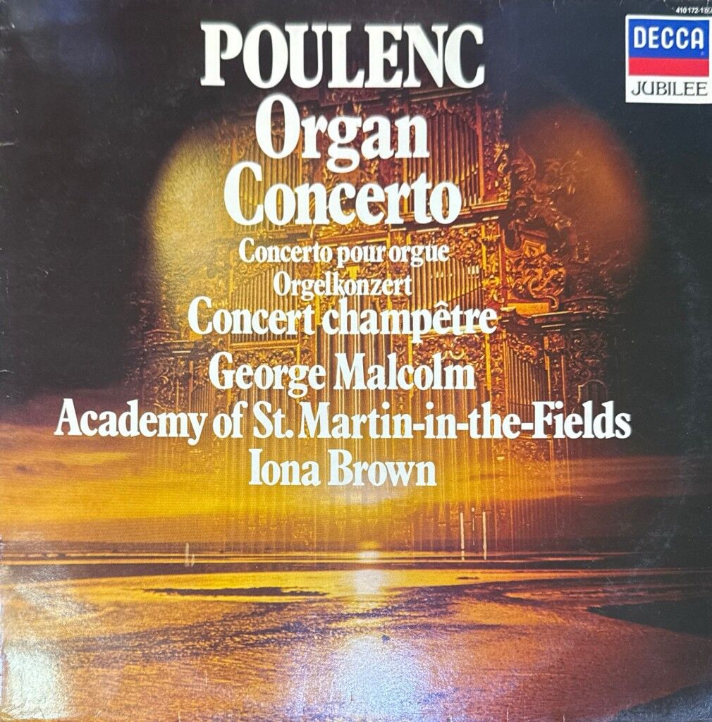 Poulenc Organ Concerto