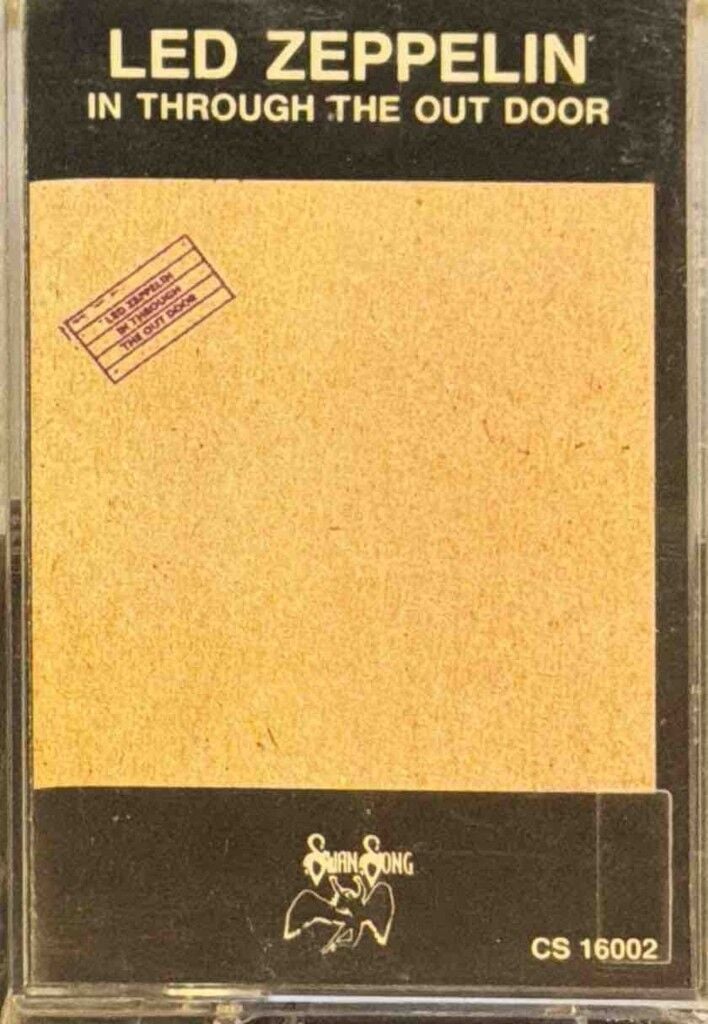 DİKKAT KASET !!! Led Zeppelin – In Through The Out Door Kaset