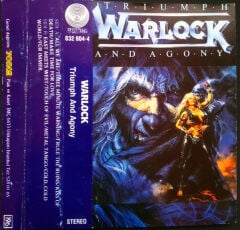 DİKKAT KASET !!! Warlock – Triumph And Agony Kaset
