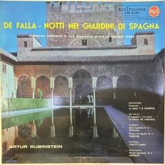 De Falla* – Orchestra Sinfonica Di San Francisco Diretta De Enrique Jorda*, Artur Rubinstein* – Notti Nei Giardini Di Spagna