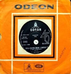 Ayla Algan – Ou Se Cache La Verite / Voila Ou M'a Mene L'amour 45'lik