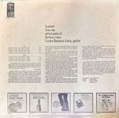 Scarlatti, Carlos Barbosa-Lima – Scarlatti From The Gifted Guitar Of Barbosa-Lima