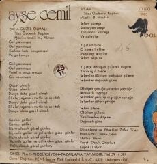 Ayşe Cemil – Daha Güzel Olmalı (Kırmızı Güller) / Selam 45'lik