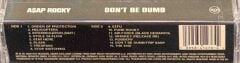 DİKKAT KASET !!! ASAP Rocky – Don't Be Dumb Kaset