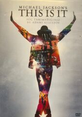 DİKKAT DVD Michael Jackson ‎– This Is It 2015 BASKI DVD