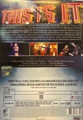 DİKKAT DVD Michael Jackson ‎– This Is It 2015 BASKI DVD
