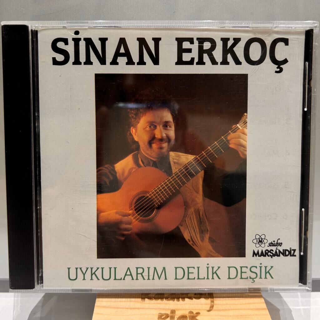 CD CD Sinan Erkoç ‎– Uykularım Delik Deşik NADİR CD