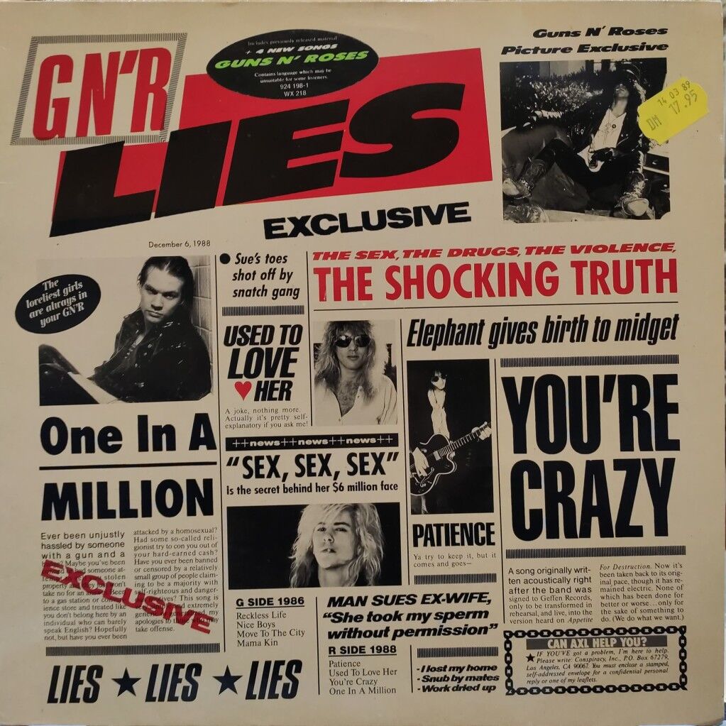 Guns N’ Roses – G N’ R Lies
