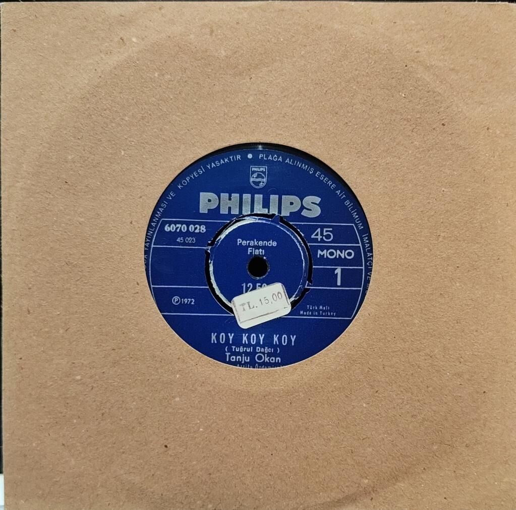 Tanju Okan – Koy Koy Koy / Çık Git İçimden 45'lik