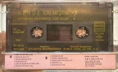 KASET Cem Karaca, Cahit Berkay & Uğur Dikmen ‎– Nerde Kalmıştık? 1992 BASKI KASET