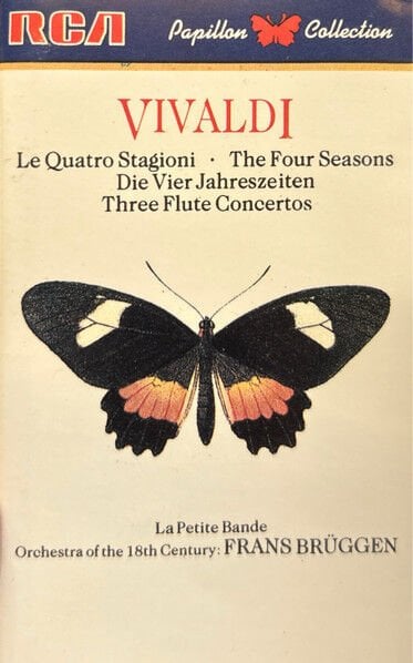 Vivaldi, La Petite Bande, Sigiswald Kuijken, Orchestra Of The 18th Century, Frans Brüggen – Le Quatro Stagioni The Four Seasons Die Vier Jahreszeiten / Three Flute Concertos