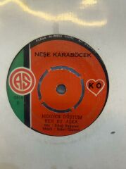 Neşe Karaböcek ‎– Oyun Bitti / Neden Düştüm Ben Bu Aşka 1970LER BASKI 45LİK