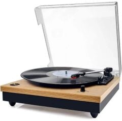 Record Master TT202-J Retro Pikap Bluetooth Özellikli Tüm Plakları Çalabilen Pikap 33, 45, 78 Devir *ÜCRETSİZ KARGO