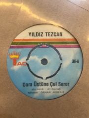 Yıldız Tezcan ‎– Dam Üstüne Çul Serer / Şu Sazıma Bir Düzen Ver 45LİK