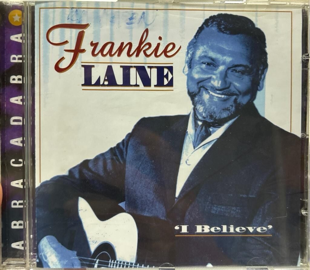 DİKKAT DİKKAT CD CD Frankie Laine ‎– I Believe 1997 BASKI MÜZİK CD