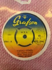 Zeki Müren – Dert Ortağımsın Benim / Yaralı Gönül 1971 BASKI 45LİK