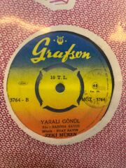 Zeki Müren – Dert Ortağımsın Benim / Yaralı Gönül 1971 BASKI 45LİK