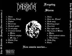 DİKKAT CD  Echo Of Dalriada – Fergeteg  Macar Folk Rock CD