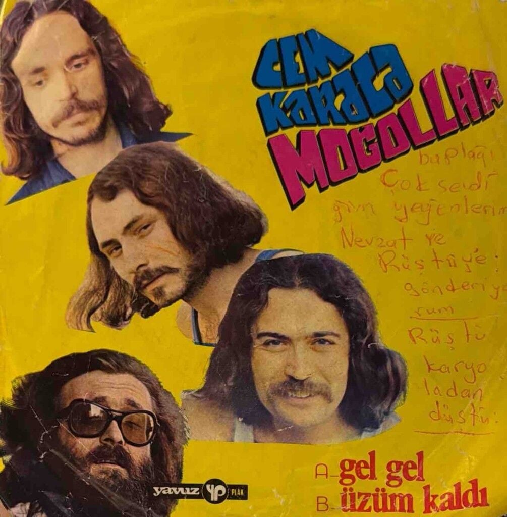 Cem Karaca & Moğollar – Gel Gel / Üzüm Kaldı 45'lik