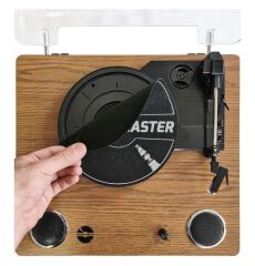 *ÜCRETSİZ KARGO Record Master TT249 Retro Pikap Bluetooth + Mp3 Kayıt Özelliği Tüm Plakları Çalabilen Pikap 33, 45, 78 Devir