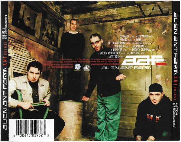 DİKKAT CD Alien Ant Farm – ANThology CD