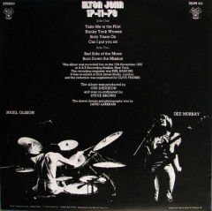 Elton John – 11-17-70 LP