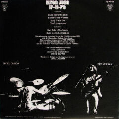 Elton John – 11-17-70 LP