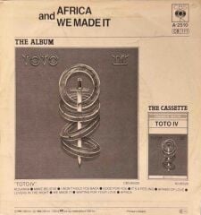 Toto – Africa / We Made It 45'lik