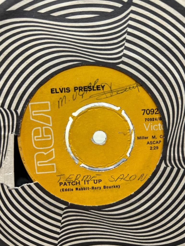 Elvis Presley - You Don't have to Say / Patch it Up 45lik